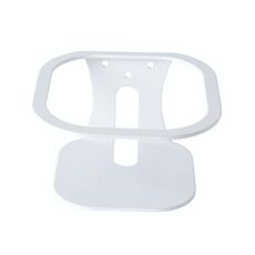 Supporto da parete in metallo per altoparlanti per altoparlanti con diametro entro 5 pollici (bianco)