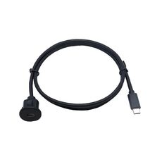 Cavo di prolunga dati impermeabile per auto USB C 2.0 compatibile con Type-C 3.0 da 1 m