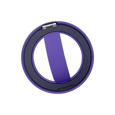 RK-X39 Mini supporto magnetico per cellulare con fibbia ad anello in silicone (viola)