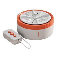 Mini lavatrice portatile per calzini e biancheria intima, colore: arancione standard