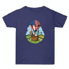 Maglietta estiva larga in cotone a maniche corte con stampa personalizzata su richiesta, taglia: XXL (blu navy-3)