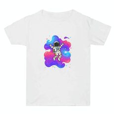 Maglietta estiva larga in cotone a maniche corte con stampa personalizzata su richiesta, taglia: XXXL (bianco-4)
