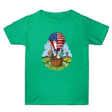 Maglietta estiva larga in cotone a maniche corte con stampa personalizzata su richiesta, taglia: XXXL (verde-3)