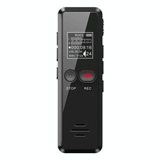 16 GB Schermo LCD da 0,9 pollici Intervista Mini HD Registratore USB Lettore MP3 di ricarica