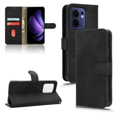 Per OPPO Reno13 F 5G Custodia in pelle magnetica con chiusura magnetica (nera)
