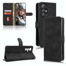 Per Cubot Max 5 Custodia in pelle magnetica con chiusura magnetica (nera)