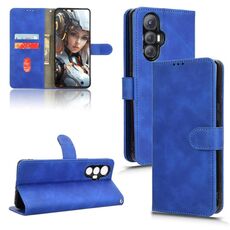 Per Cubot Max 5 Custodia in pelle magnetica con chiusura magnetica (blu)