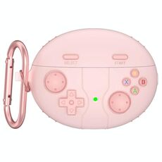 Per Huawei Freebuds 5i / 6i Custodia per auricolari in silicone in stile console di gioco retrò (rosa)