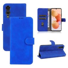 Per Cubot A10 Custodia in pelle magnetica con chiusura magnetica (blu)