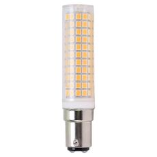 BA15D 15W 136 LED SMD 2835 Lampadina dimmerabile a mais, AC110V (luce bianca calda)
