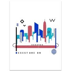 Stampa decorativa su tela senza cornice EPSON Inkjet 320g su richiesta, dimensioni: 13x18 cm (città)