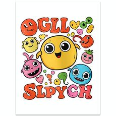 Stampa decorativa su tela senza cornice EPSON Inkjet 320g su richiesta, dimensioni: 13x18 cm (faccia buffa)