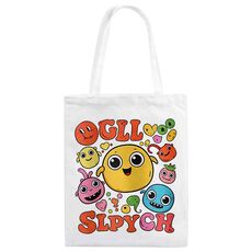 Stampa su tela con faccia buffa su richiesta, dimensioni: 30x25 cm (bianco)