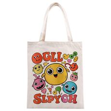 Stampa su tela con faccia buffa su richiesta, dimensioni: 35x30 cm (beige)
