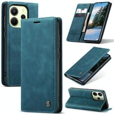 Per Redmi Note 14 4G 163,25 mm CaseMe 013 Custodia in pelle con flip orizzontale multifunzionale (blu)