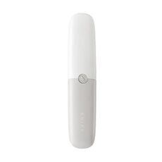 2 in 1 per uso domestico, coltello da frutta portatile multifunzionale a doppia testa (grigio)