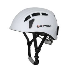 XINDA XDQ9650 Casco di sicurezza per esplorazione di grotte di espansione Speedway all'aperto Attrezzatura da arrampicata (bianco)