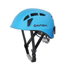 XINDA XDQ9650 Casco di sicurezza per esplorazione di grotte di espansione Speedway all'aperto Attrezzatura da arrampicata (azzurro cielo)
