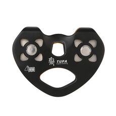 XINDA TP-Q9720 Outdoor Development Jungle Crossing Heart Shape Double Axle Ropeway Pulley (Nero)