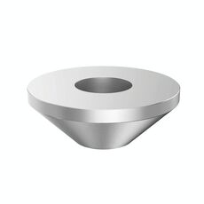 Strumento di smontaggio per camion merci con porta conica di centraggio per cambio manuale degli pneumatici, dimensioni: piccola (argento)