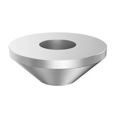Strumento di smontaggio per camion merci con porta conica di centraggio per cambio manuale degli pneumatici, dimensioni: grande (argento)