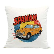 Cuscino per divano stampato con stampa a forma di auto con nucleo stampato su richiesta, dimensioni: 50x50 cm (velluto olandese)