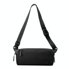 WEPOWER Borsa da ciclista da uomo, grande capacità, casual, messenger pack (nero)