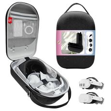 Per Meta Quest 3S / 3 VR Headset JYS Borsa portaoggetti Borsa (Nero)