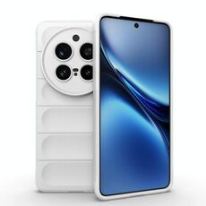 Per vivo X200 Pro Magic Shield TPU + custodia in flanella per telefono (bianco)