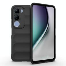 Per vivo Y29 5G / Y19s 4G Magic Shield TPU + Custodia in flanella per telefono (nero)