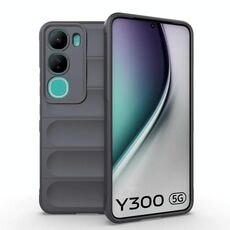 Per vivo Y300 5G India / V40 Lite IDN Magic Shield TPU + Custodia in flanella per telefono (grigio scuro)