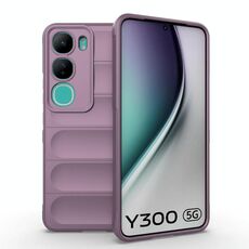 Per vivo Y300 5G India / V40 Lite IDN Magic Shield TPU + Custodia in flanella per telefono (viola)