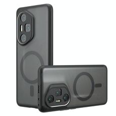 Per Honor 300 Pro / 300 Ultra Armor MagSafe Precise Hole PC Hybrid TPU Custodia per telefono (nero satinato)