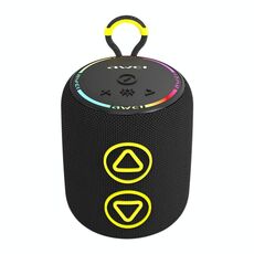 awei KA13 8W Altoparlante portatile TWS Bluetooth con luce RGB (nero)