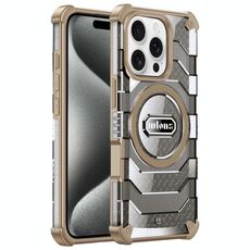 Per iPhone 15 Pro wlons Explorer Series PC Hybrid TPU MagSafe Custodia magnetica (giallo)