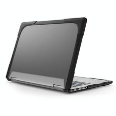 Per HP ENVY X360-14 2024 TPU + PC Custodia protettiva anticaduta bicolore per laptop (nero)