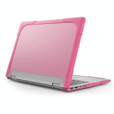 Per HP ENVY X360-14 2024 TPU + PC Custodia protettiva anticaduta bicolore per laptop (rosso rosa)