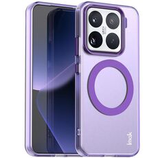 Per Xiaomi 15 Pro IMAK Candy Series Custodia antiurto MagSafe per telefono (viola)