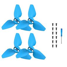 Per DJI Neo BRDRC 2 paia di accessori per la protezione delle ali dell'elica del drone (blu)