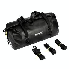 Rhinowalk RK19660 Borsa da sella multifunzionale impermeabile per portabiciclette Borsa da viaggio per esterni (nera)