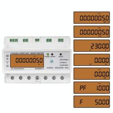 SINOTIMER DTS6619-050 80A con interruttore trifase Tuya WiFi Energy Meter AC 380V