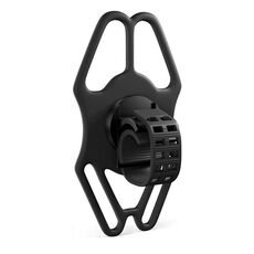 Supporto per telefono in silicone a sgancio rapido per bicicletta XUNTING (nero)