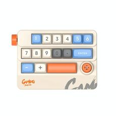 Tastiera meccanica cablata RGB Hot Swap con manopola a bilanciere, programmazione macro, tastiera da gioco personalizzata (cachi)