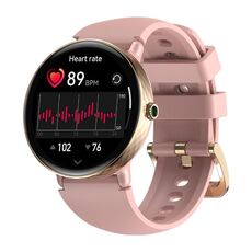 Zeblaze Lily 2 1.2 pollici Schermo Haute & Healthy Lady Smart Watch (Misty Pink)