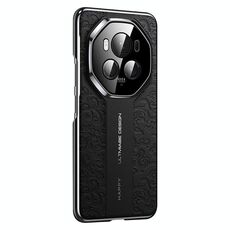 Custodia per telefono cellulare in pelle liscia per Honor Magic6 Pro Cloud Dragon Pattern PC (bianca)