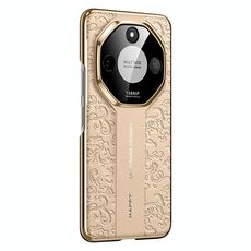 Per Honor X60 Cloud Dragon Pattern Custodia per telefono in pelle semplice per PC (oro)