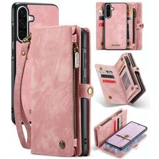 Per Samsung Galaxy A36 CaseMe 008 Custodia in pelle multifunzionale staccabile (rosa)