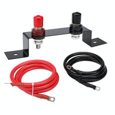 Staffa di montaggio terminale batteria remoto in rame puro per avviatore di emergenza, specifiche: 4AWG