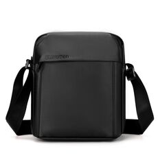 WEPOWER Borsa a tracolla da uomo grande capacità Borsa a tracolla per il tempo libero per viaggi pendolari (nero)