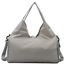 Borsa da palestra per yoga Borsa da viaggio portatile Borsa da viaggio resistente all'usura di grande capacità (grigio)